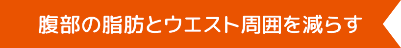 BMIが高めの方の腹部の脂肪とウエスト周囲径を減らします。