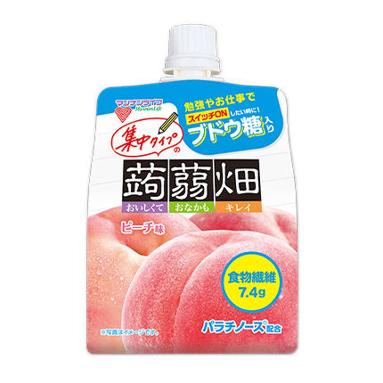 集中タイプの蒟蒻畑 ピーチ味