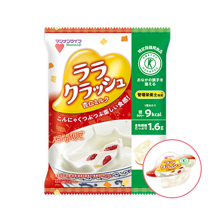 蒟蒻畑ララクラッシュ 杏仁ミルク