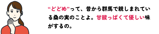 甘酸っぱくて優しい味